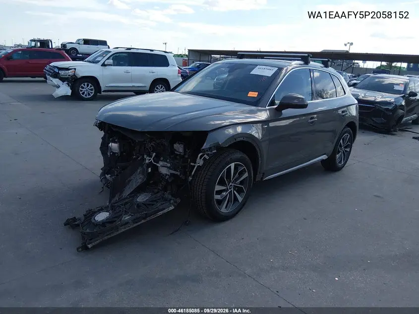 2023 AUDI Q5 VIN WA1EAAFY5P2058152 — фото 2