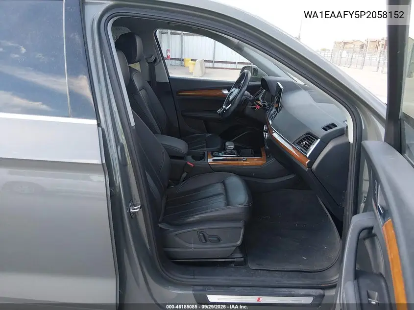 2023 AUDI Q5 VIN WA1EAAFY5P2058152 — фото 5