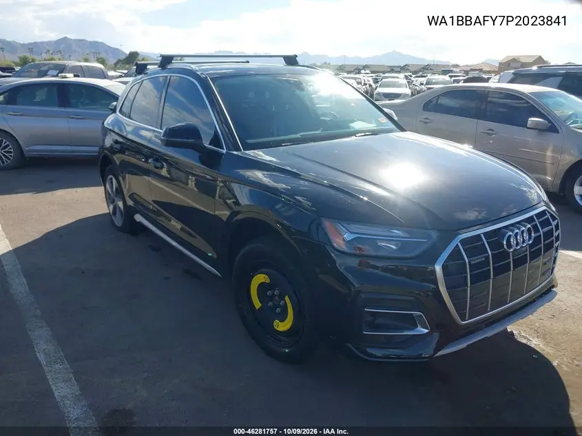 AUDI Q5 2023, VIN WA1BBAFY7P2023841