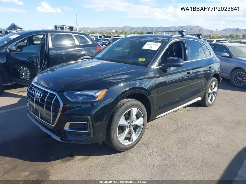 2023 AUDI Q5 VIN WA1BBAFY7P2023841 — фото 2