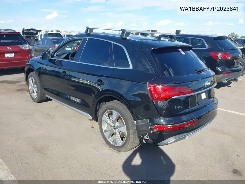 2023 AUDI Q5 VIN WA1BBAFY7P2023841 — фото 3