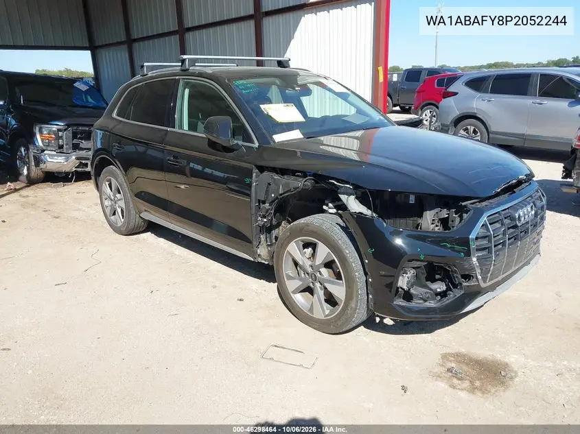 AUDI Q5 2023, VIN WA1ABAFY8P2052244