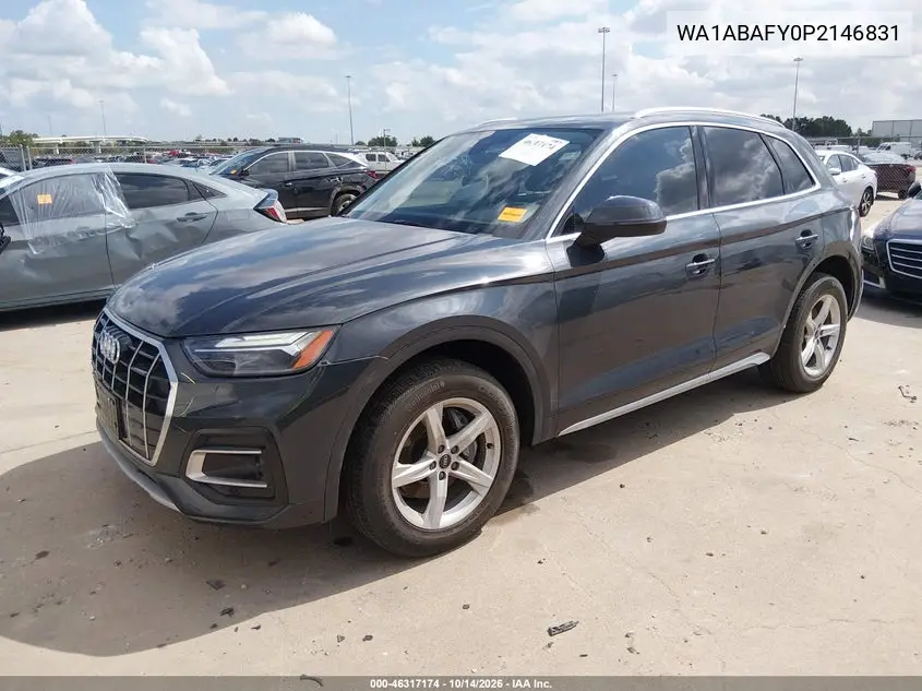 2023 AUDI Q5 VIN WA1ABAFY0P2146831 — фото 2