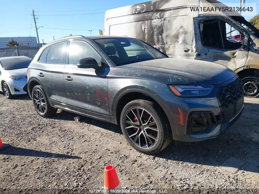 AUDI Q5 2024, VIN WA1EAAFY5R2136643