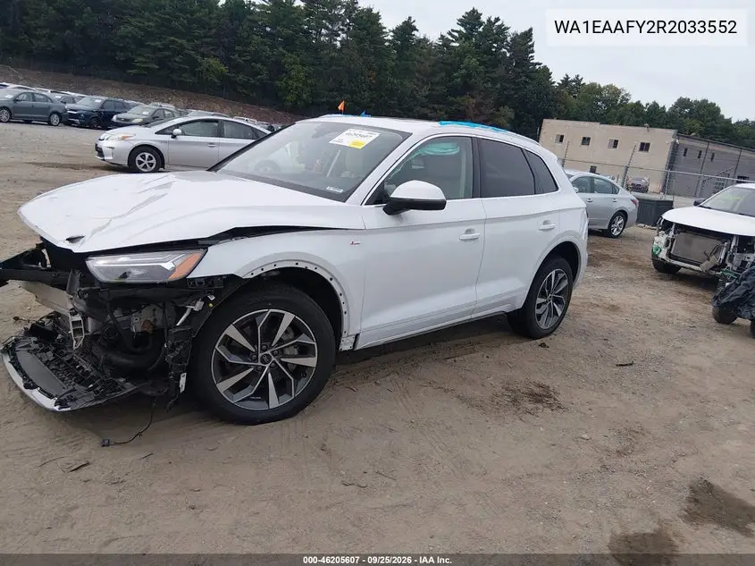 2024 AUDI Q5 VIN WA1EAAFY2R2033552 — фото 2