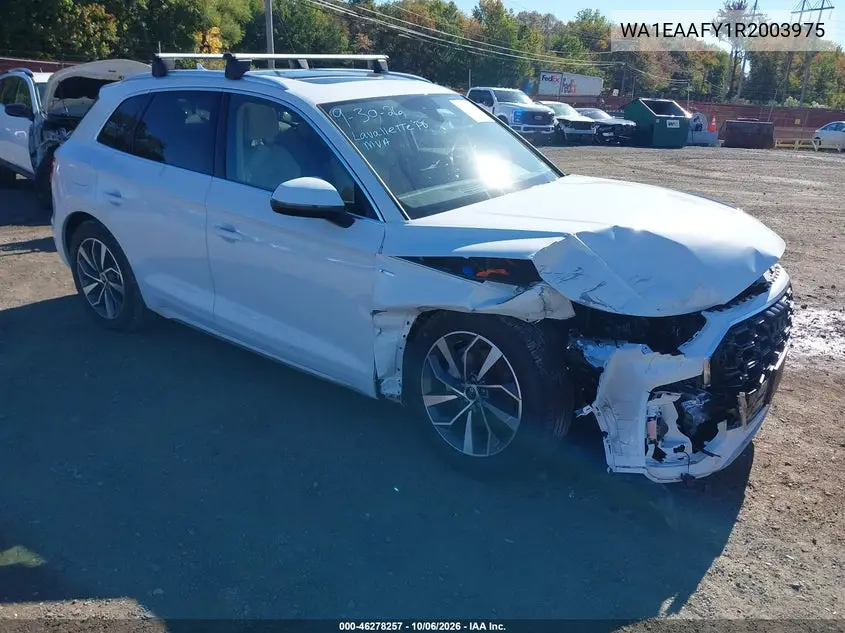 AUDI Q5 2024, VIN WA1EAAFY1R2003975