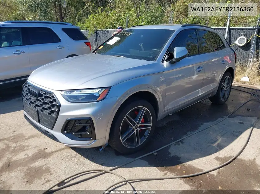 2024 AUDI Q5 VIN WA1E2AFY5R2136350 — фото 2