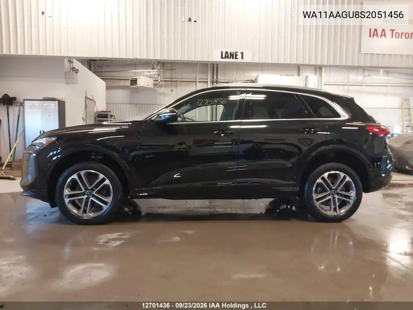 2025 AUDI Q5 VIN WA11AAGU8S2051456 — фото 14