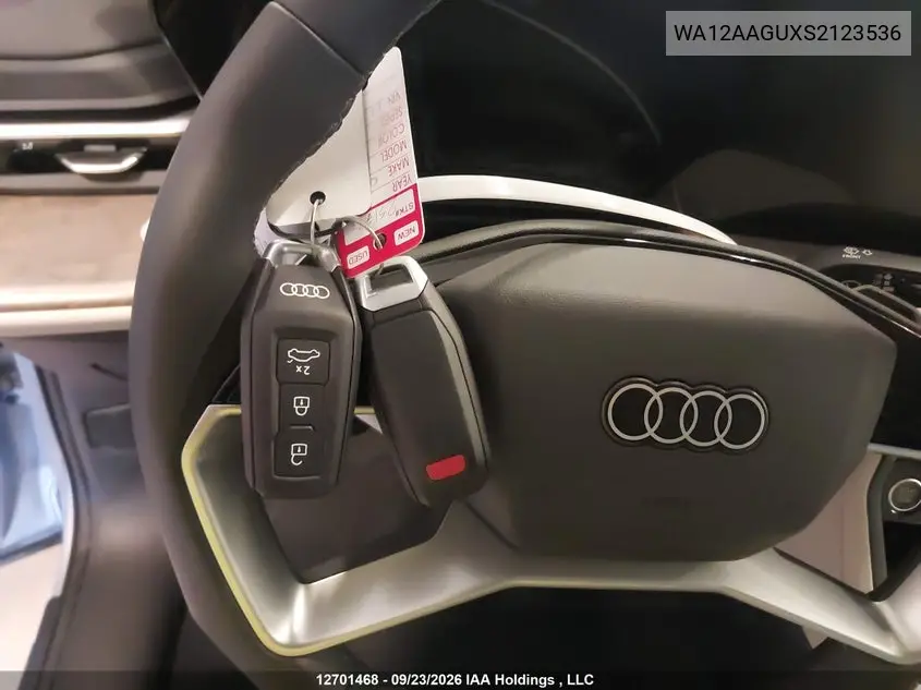 2025 AUDI Q5 VIN WA12AAGUXS2123536 — фото 11