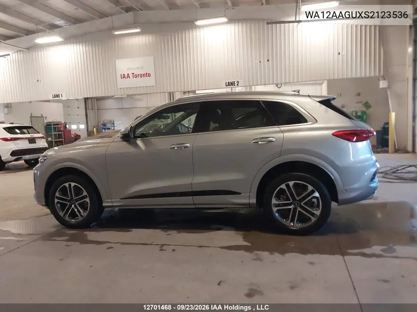 2025 AUDI Q5 VIN WA12AAGUXS2123536 — фото 14