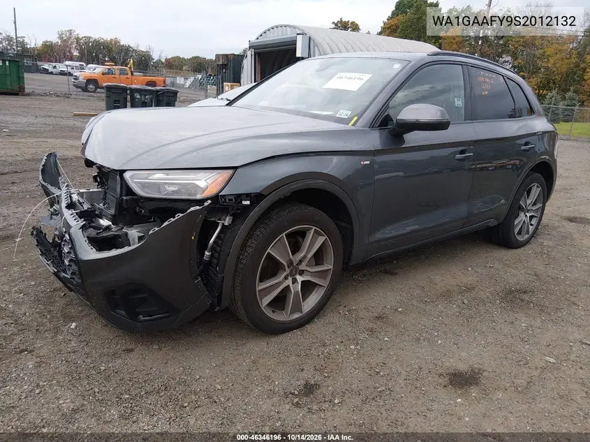 2025 AUDI Q5 VIN WA1GAAFY9S2012132 — фото 2