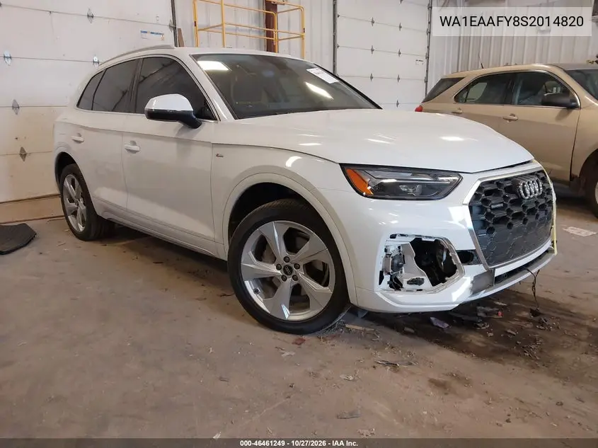 AUDI Q5 2025, VIN WA1EAAFY8S2014820
