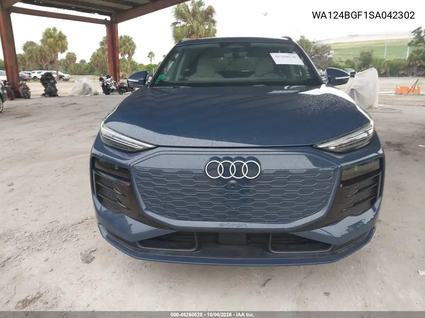 2025 AUDI Q6 E-TRON VIN WA124BGF1SA042302 — фото 13
