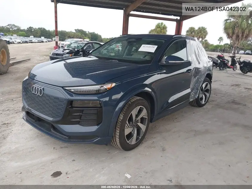 2025 AUDI Q6 E-TRON VIN WA124BGF1SA042302 — фото 2