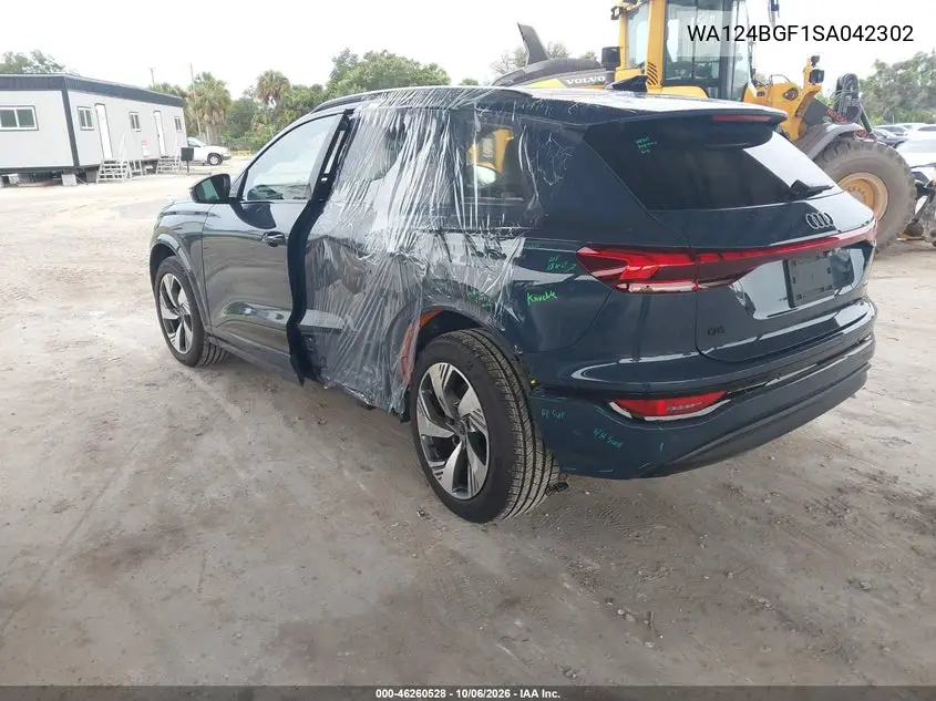 2025 AUDI Q6 E-TRON VIN WA124BGF1SA042302 — фото 3