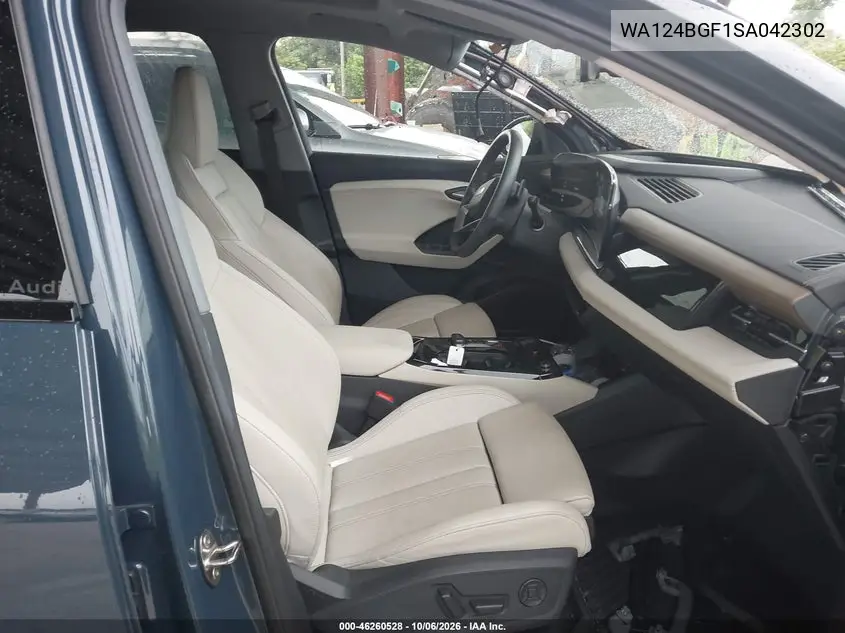 2025 AUDI Q6 E-TRON VIN WA124BGF1SA042302 — фото 5