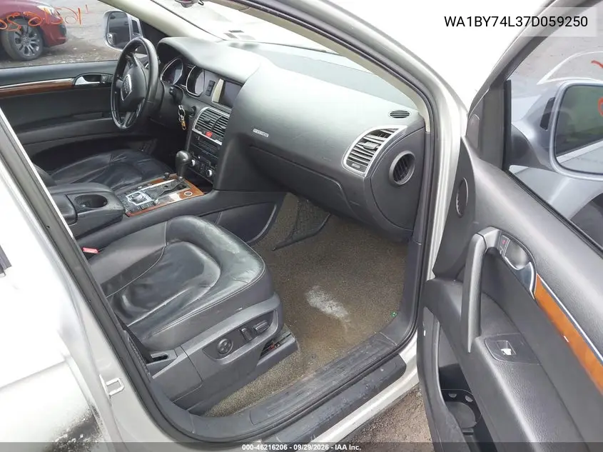 2007 AUDI Q7 VIN WA1BY74L37D059250 — фото 5