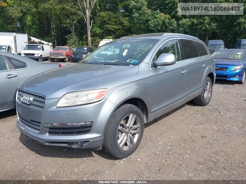 2008 AUDI Q7 VIN WA1BY74L18D066473 — фото 2