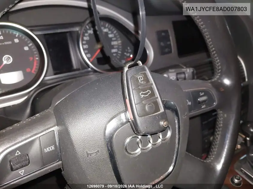 2010 AUDI Q7 VIN WA1JYCFE8AD007803 — фото 11