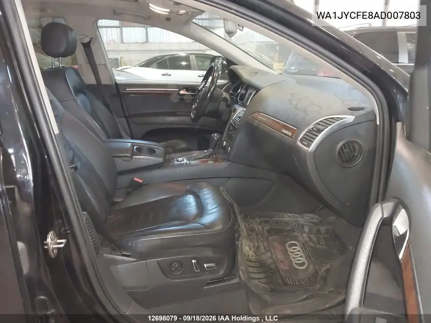 2010 AUDI Q7 VIN WA1JYCFE8AD007803 — фото 5