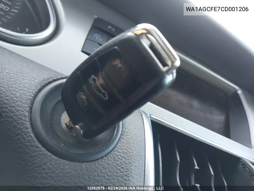 2012 AUDI Q7 VIN WA1AGCFE7CD001206 — фото 11