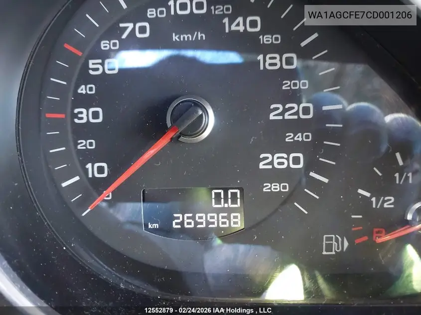 2012 AUDI Q7 VIN WA1AGCFE7CD001206 — фото 16