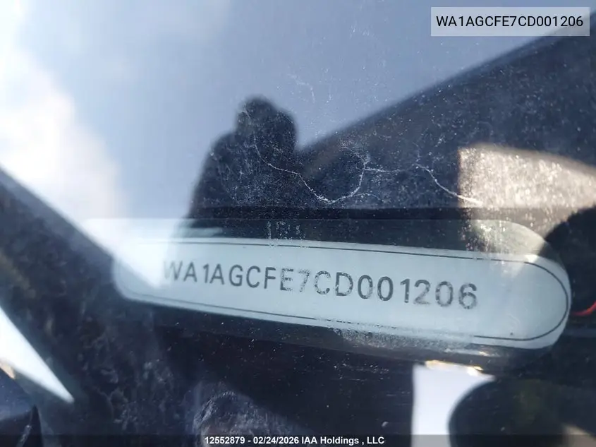 2012 AUDI Q7 VIN WA1AGCFE7CD001206 — фото 20