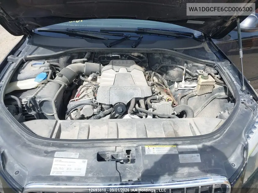 2012 AUDI Q7 VIN WA1DGCFE6CD006300 — фото 10
