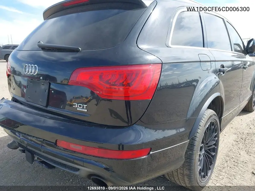 2012 AUDI Q7 VIN WA1DGCFE6CD006300 — фото 20
