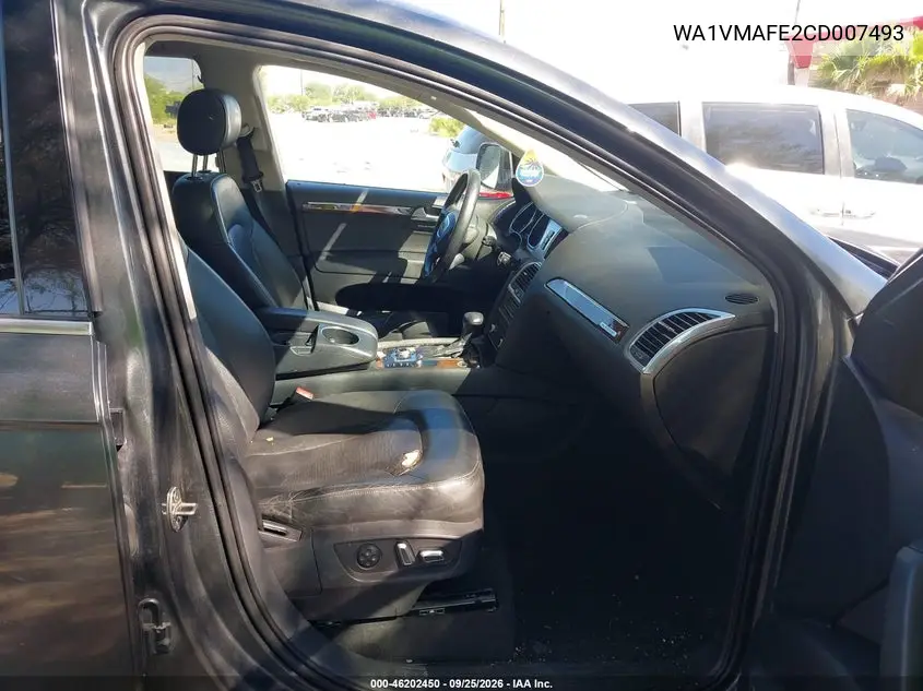2012 AUDI Q7 VIN WA1VMAFE2CD007493 — фото 5