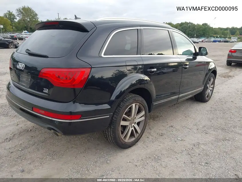 2012 AUDI Q7 VIN WA1VMAFEXCD000095 — фото 4