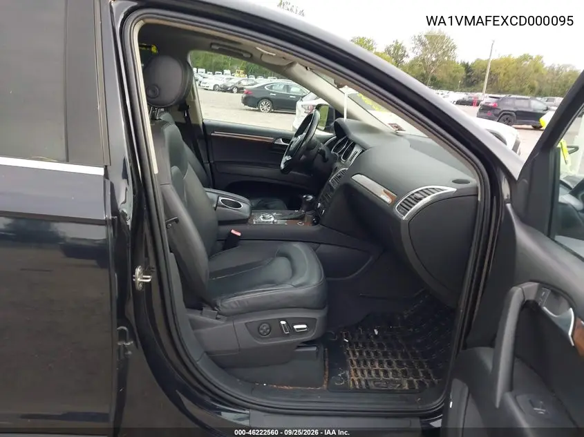 2012 AUDI Q7 VIN WA1VMAFEXCD000095 — фото 5