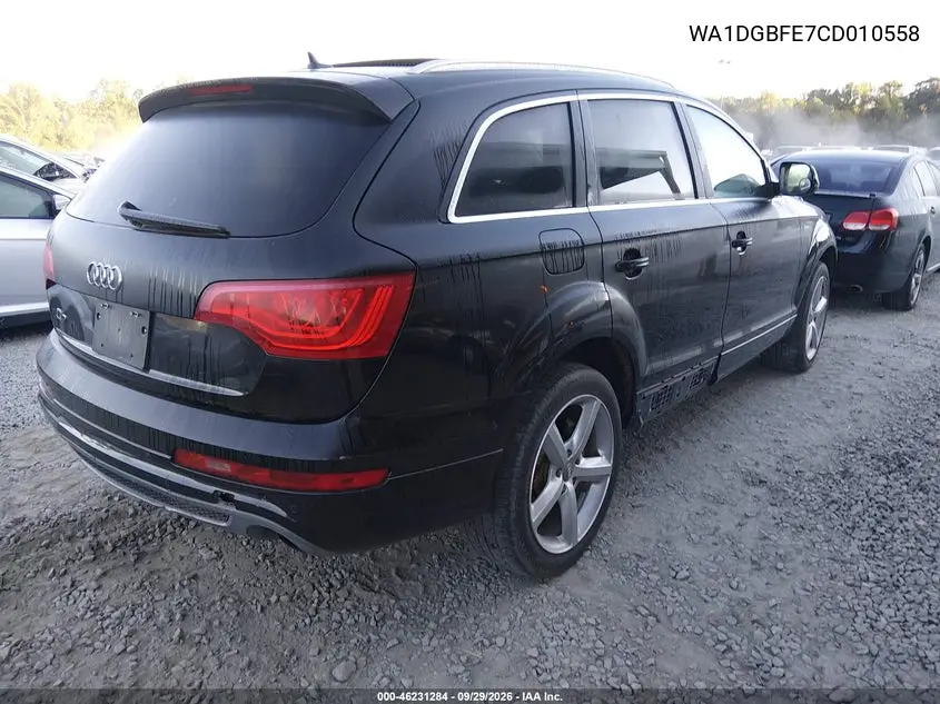 2012 AUDI Q7 VIN WA1DGBFE7CD010558 — фото 4