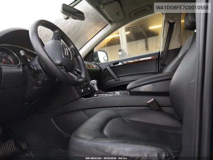 2012 AUDI Q7 VIN WA1DGBFE7CD010558 — фото 5