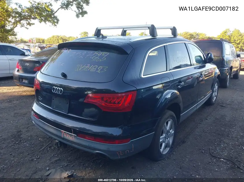 2012 AUDI Q7 VIN WA1LGAFE9CD007182 — фото 4