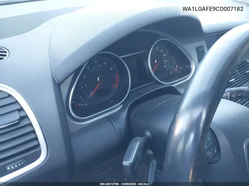 2012 AUDI Q7 VIN WA1LGAFE9CD007182 — фото 7