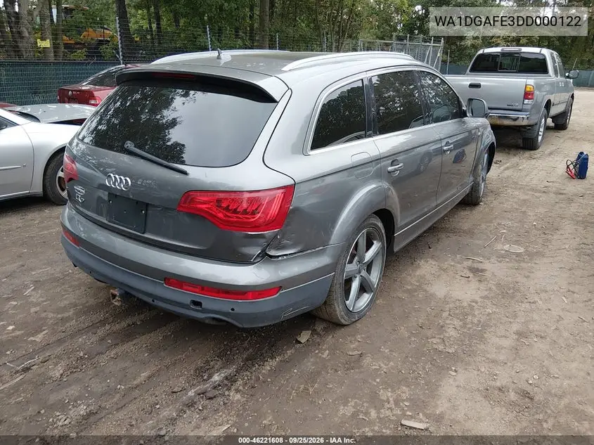 2013 AUDI Q7 VIN WA1DGAFE3DD000122 — фото 4