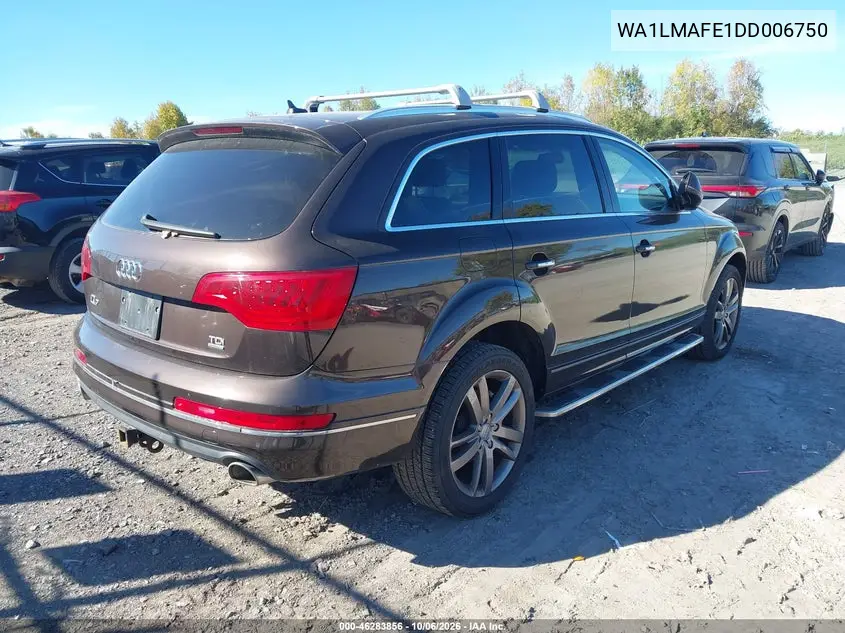 2013 AUDI Q7 VIN WA1LMAFE1DD006750 — фото 4