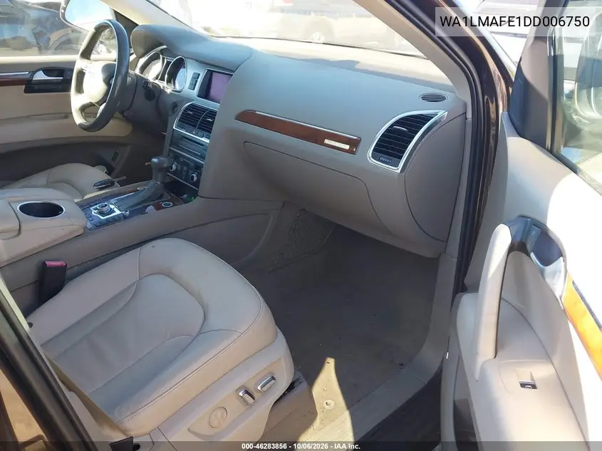 2013 AUDI Q7 VIN WA1LMAFE1DD006750 — фото 5
