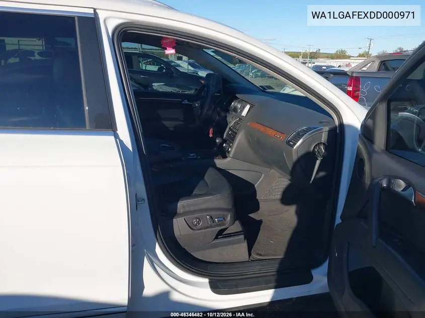 2013 AUDI Q7 VIN WA1LGAFEXDD000971 — фото 5