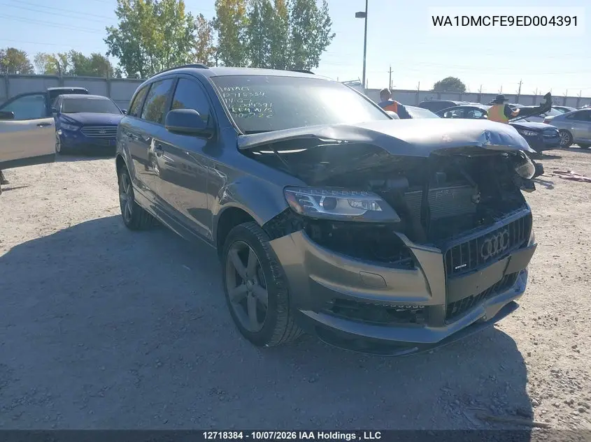AUDI Q7 2014, VIN WA1DMCFE9ED004391