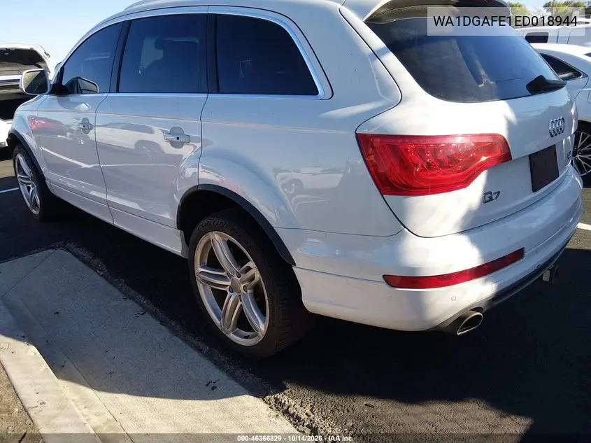2014 AUDI Q7 VIN WA1DGAFE1ED018944 — фото 3