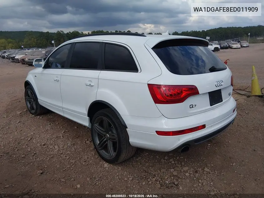 2014 AUDI Q7 VIN WA1DGAFE8ED011909 — фото 3