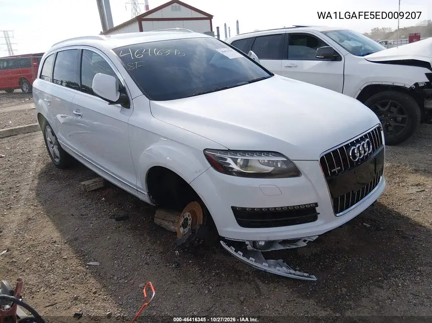 AUDI Q7 2014, VIN WA1LGAFE5ED009207