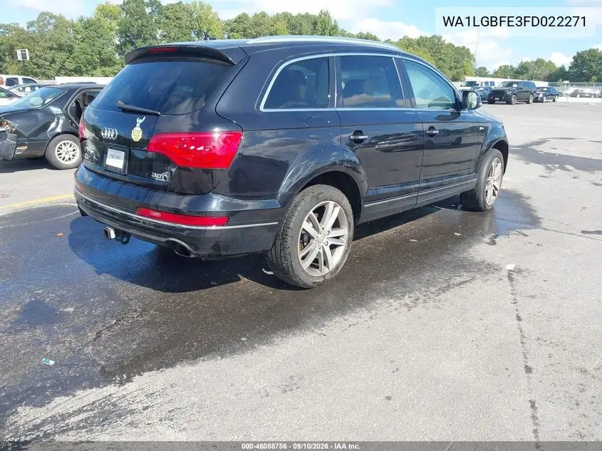 2015 AUDI Q7 VIN WA1LGBFE3FD022271 — фото 4
