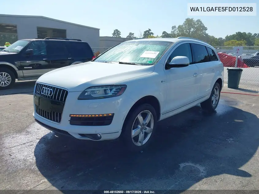 2015 AUDI Q7 VIN WA1LGAFE5FD012528 — фото 2