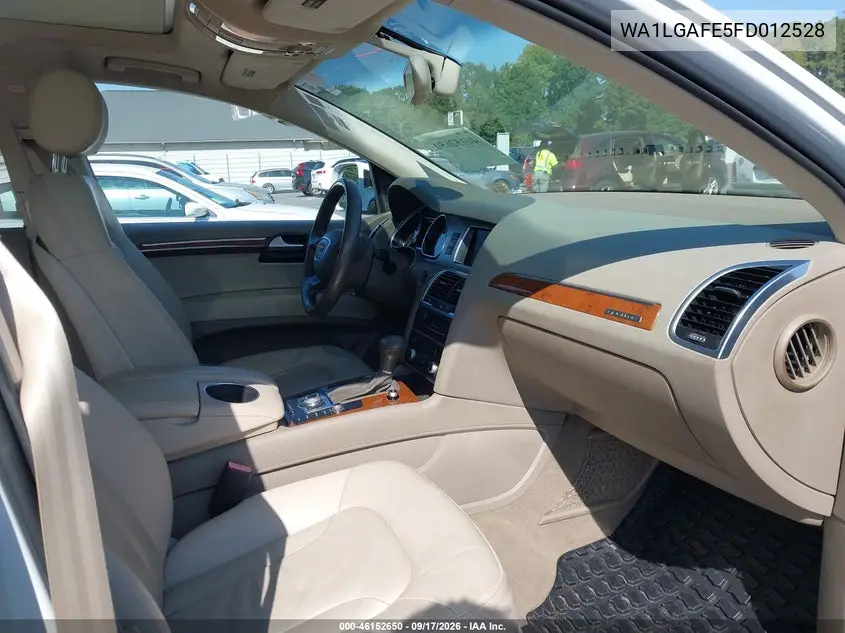 2015 AUDI Q7 VIN WA1LGAFE5FD012528 — фото 5