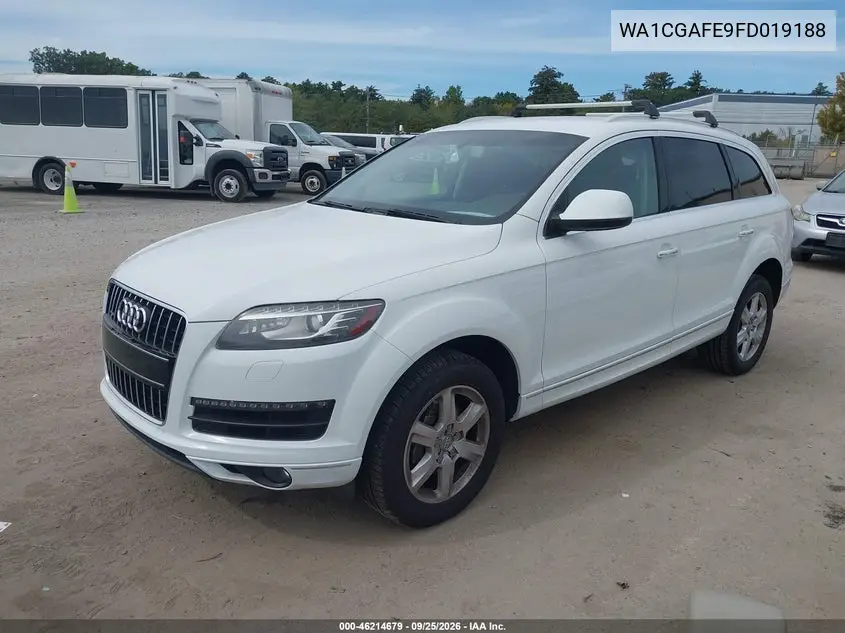 2015 AUDI Q7 VIN WA1CGAFE9FD019188 — фото 2