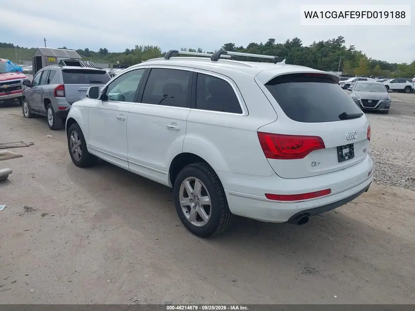 2015 AUDI Q7 VIN WA1CGAFE9FD019188 — фото 3