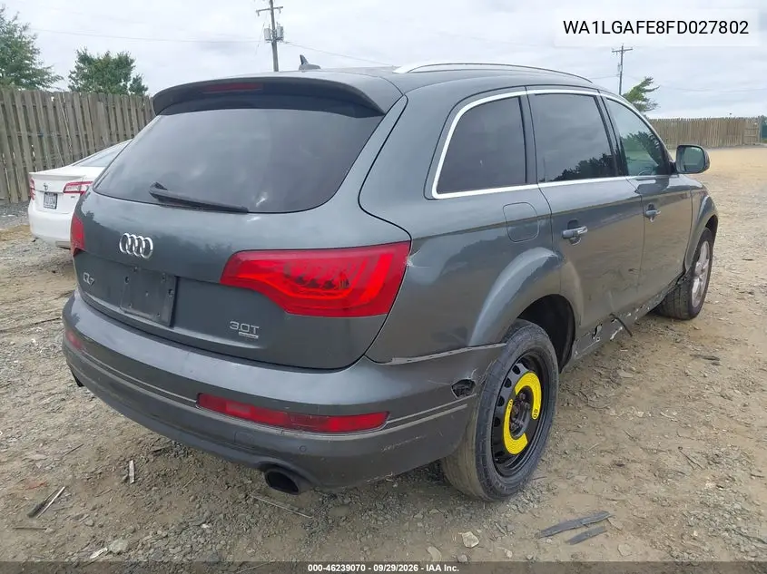 2015 AUDI Q7 VIN WA1LGAFE8FD027802 — фото 4